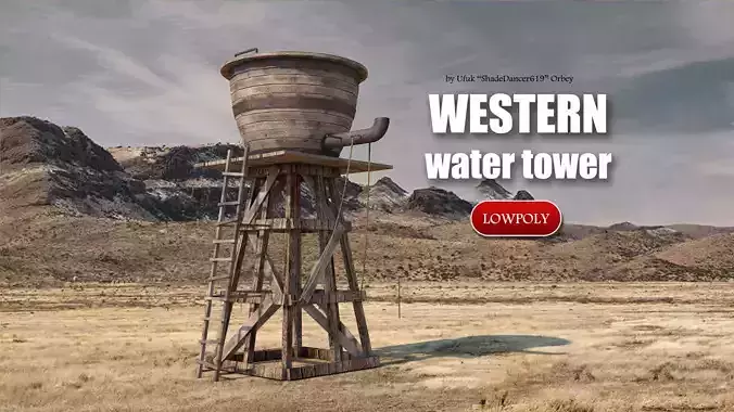 Old Western Water Tower