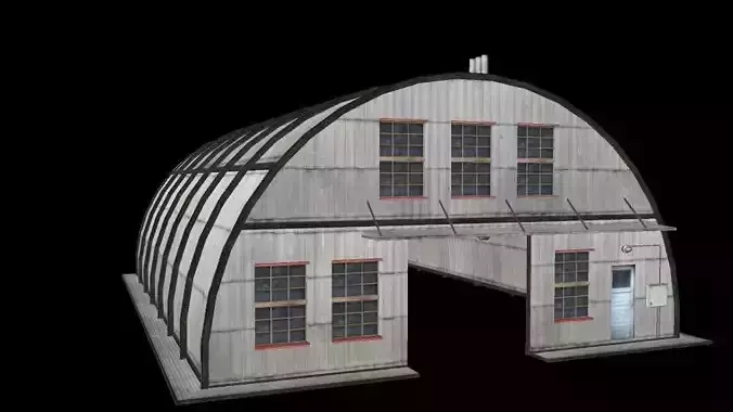 Hangar metal building