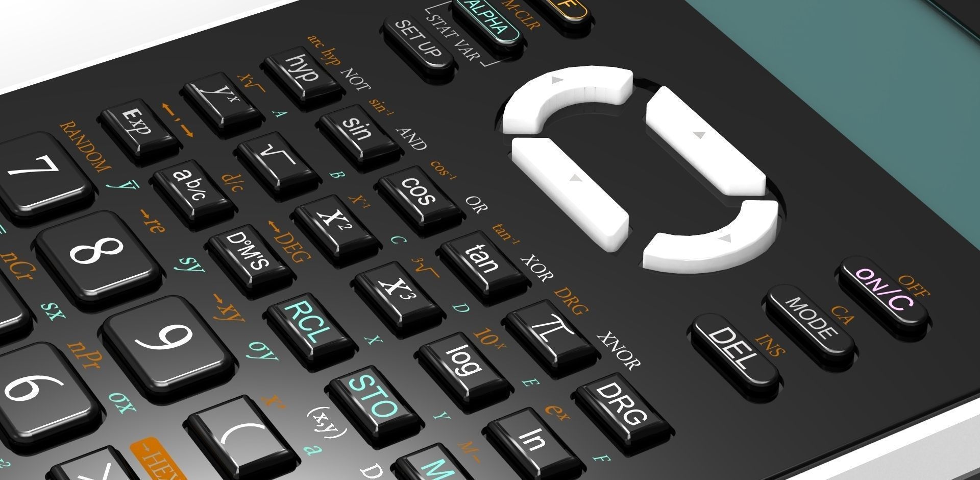 Calculator dwg 3D model_1