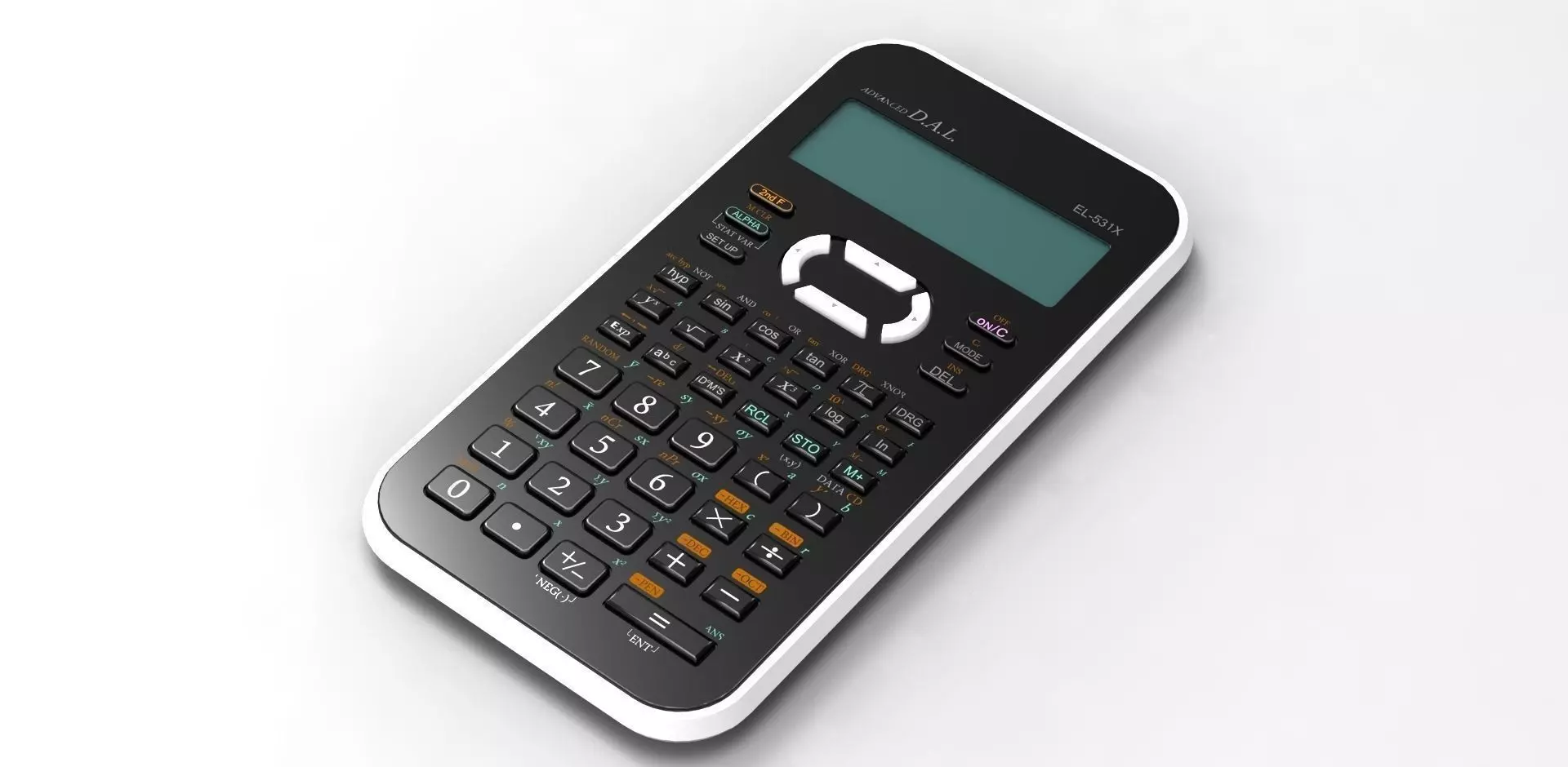 Calculator dwg 3D model_0