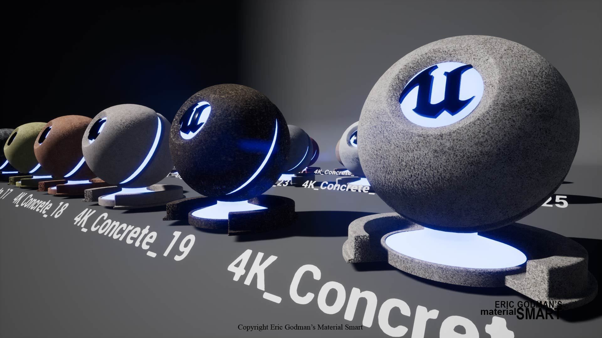 Optimized Concrete World Aligned Materials 3D model_14