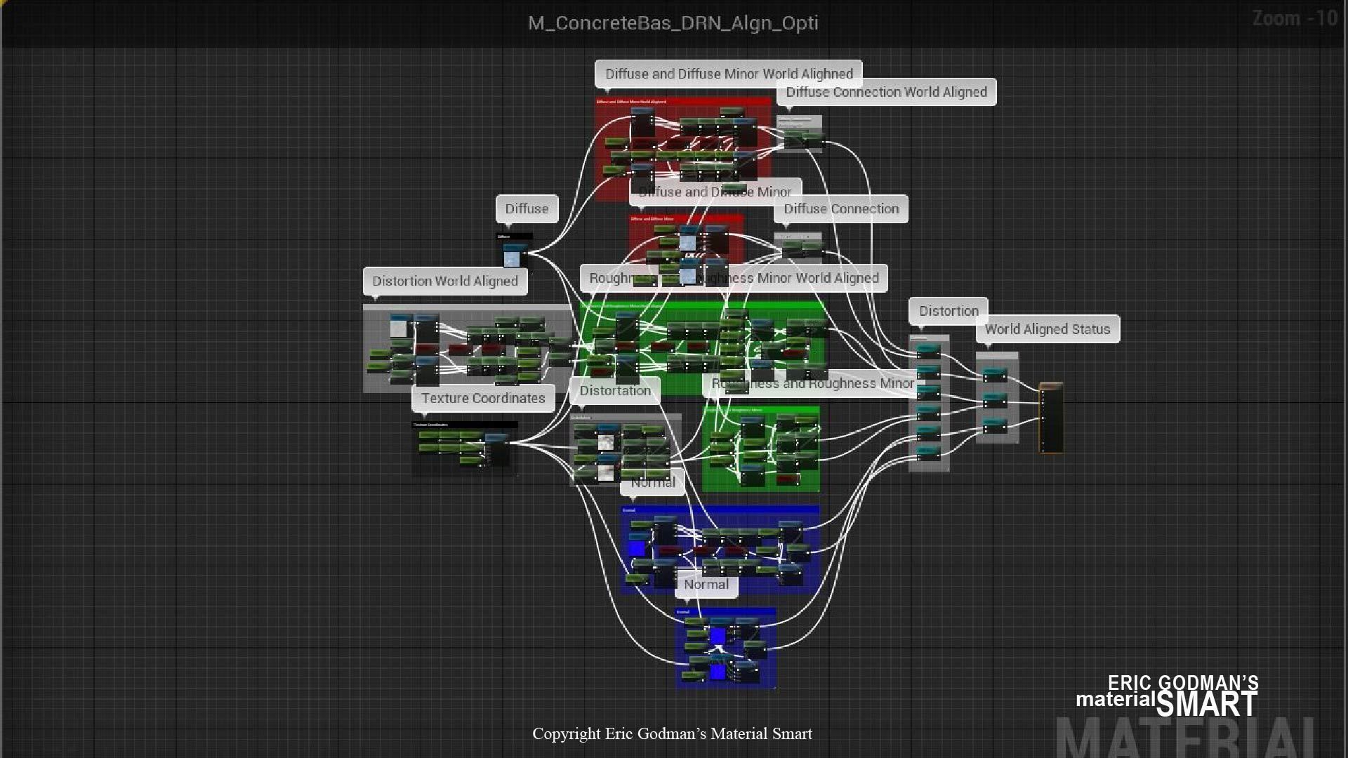 Optimized Concrete World Aligned Materials 3D model_21