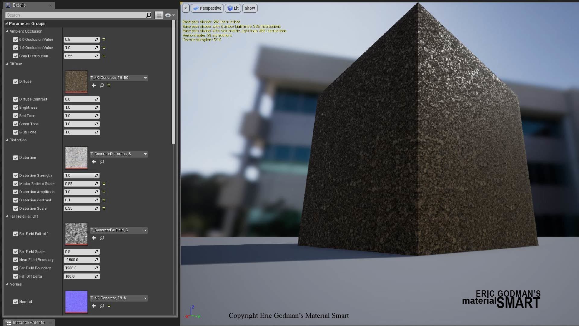 Optimized Concrete World Aligned Materials 3D model_19