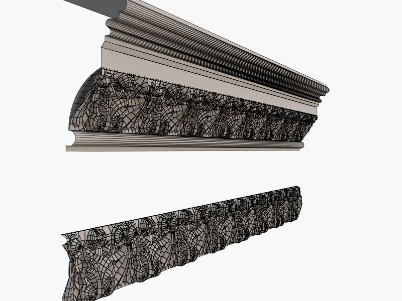 Cornice CNC 3D model_5