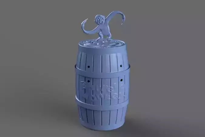 Barrel of Monkeys 3D model