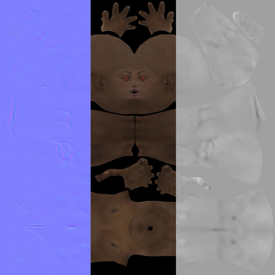 Swimmingpool Female AAF 002 3D model_10