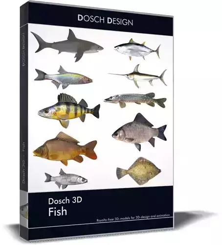Dosch 3D - Fish 3D model