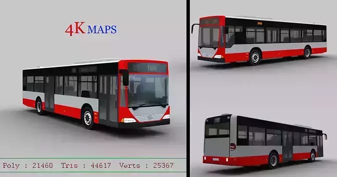 Mercedes Bus with interior 