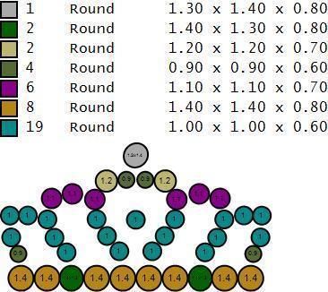 Crown ring design 3d print model 0216 3D print model_5