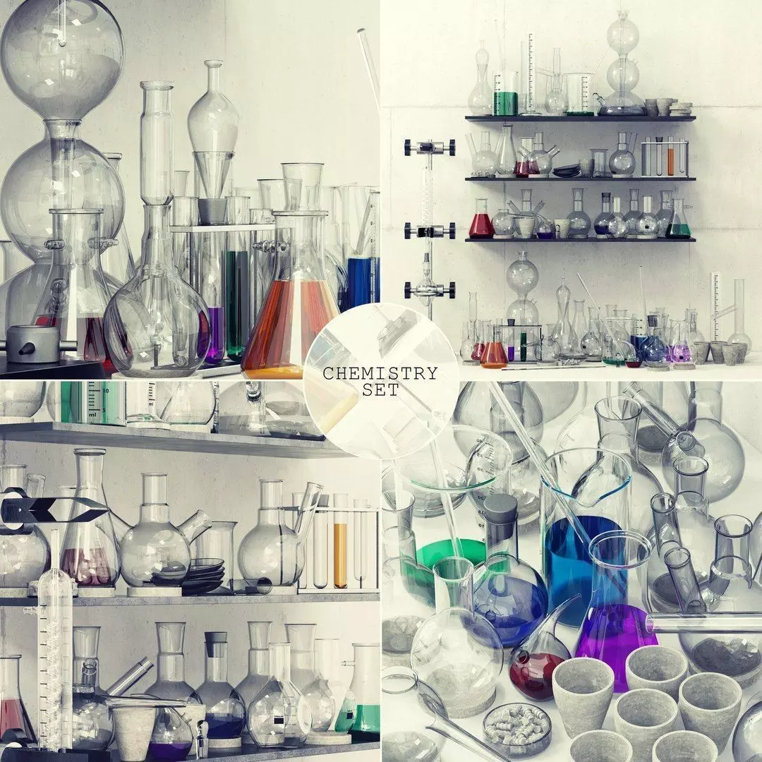 Laboratory chemistry 3D model