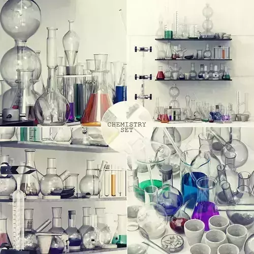Laboratory chemistry 3D model