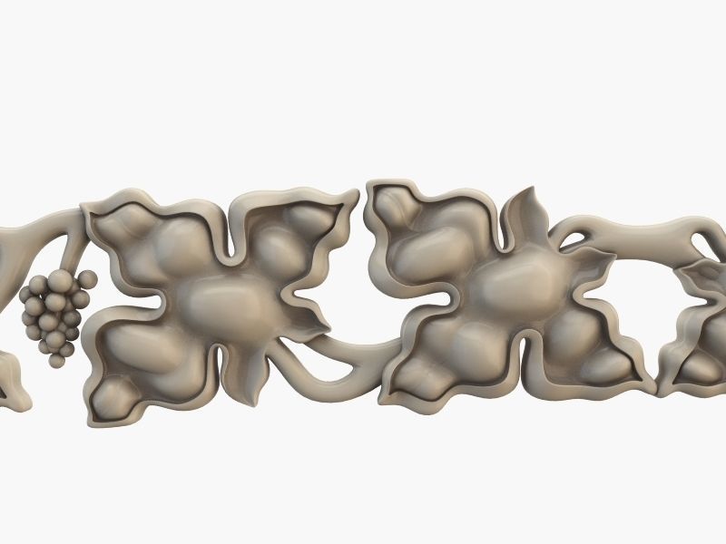 Gothic moulding CNC 3D model_1