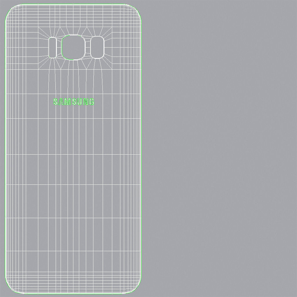 Samsung Galaxy S8 S8Plus and Note 8 Collection Low-poly 3D model_125