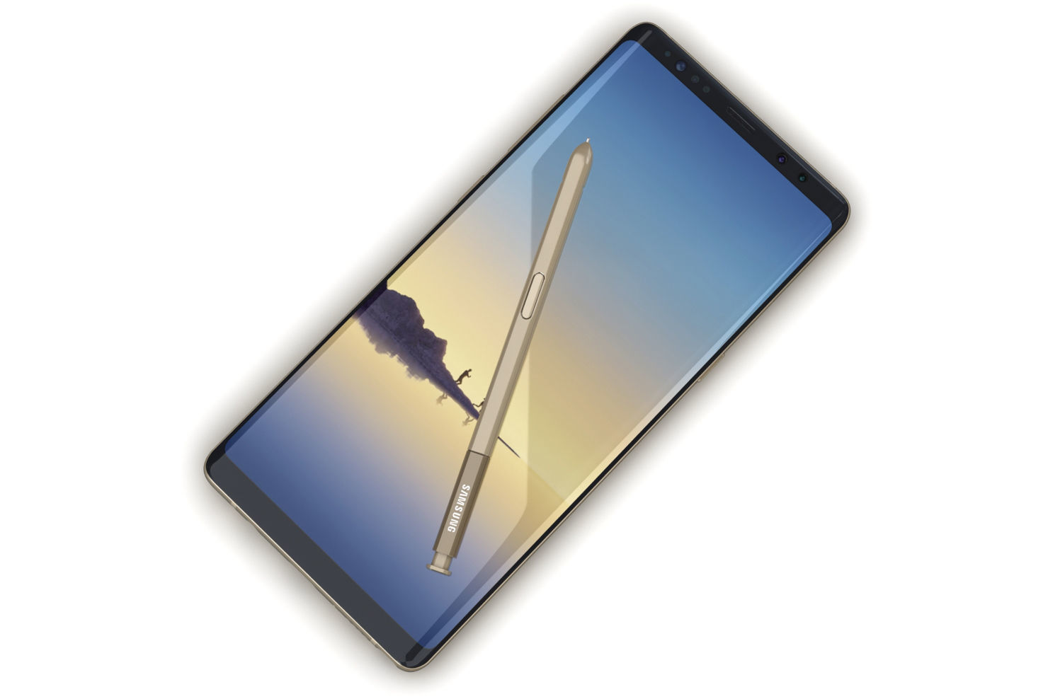 Samsung Galaxy S8 S8Plus and Note 8 Collection Low-poly 3D model_24