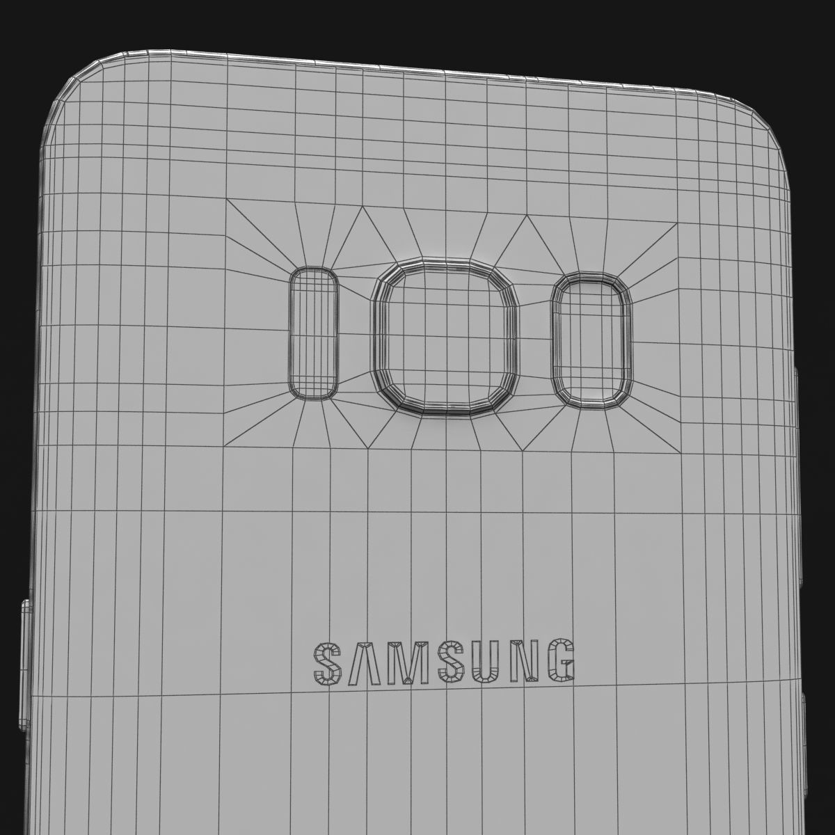 Samsung Galaxy S8 S8Plus and Note 8 Collection Low-poly 3D model_83