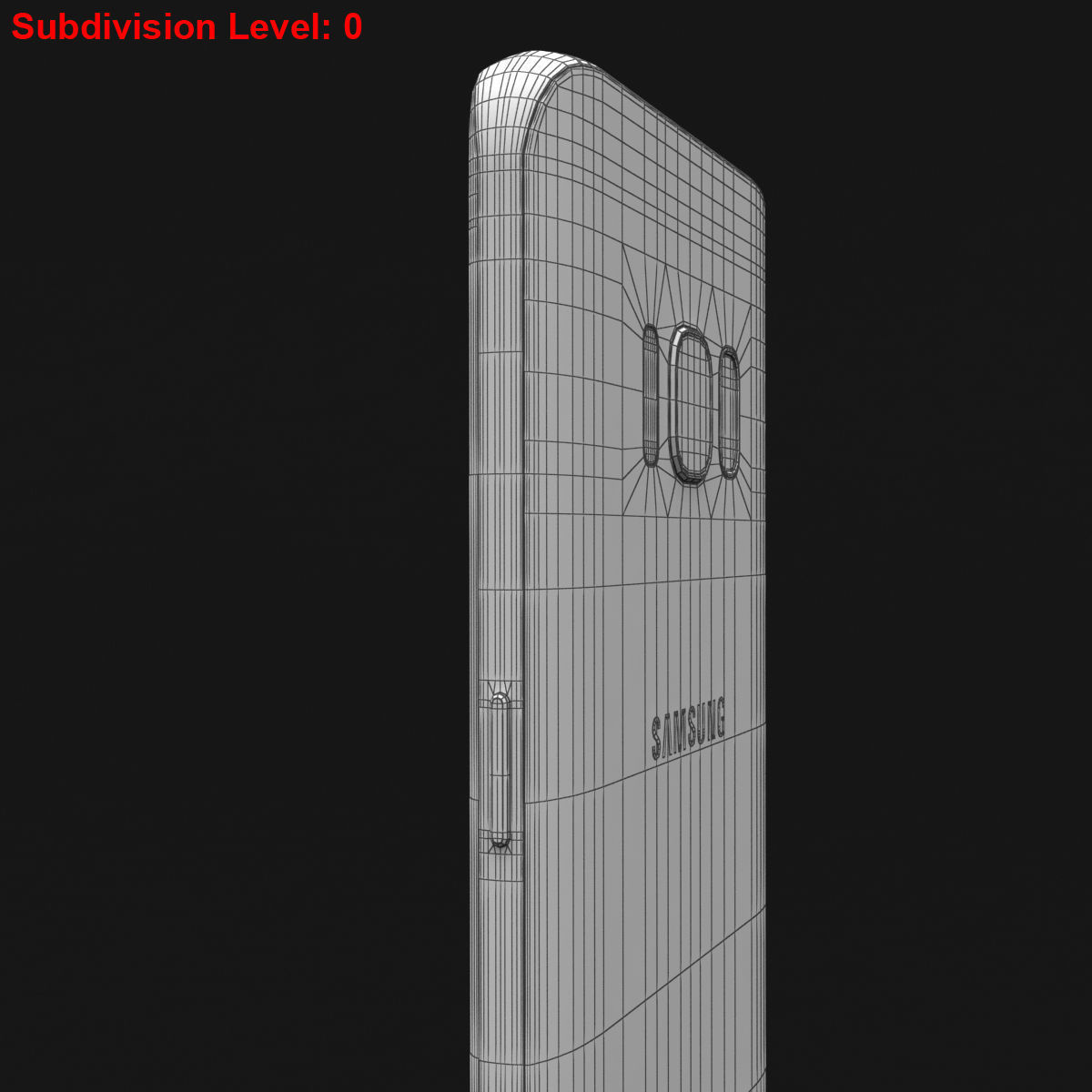 Samsung Galaxy S8 S8Plus and Note 8 Collection Low-poly 3D model_80
