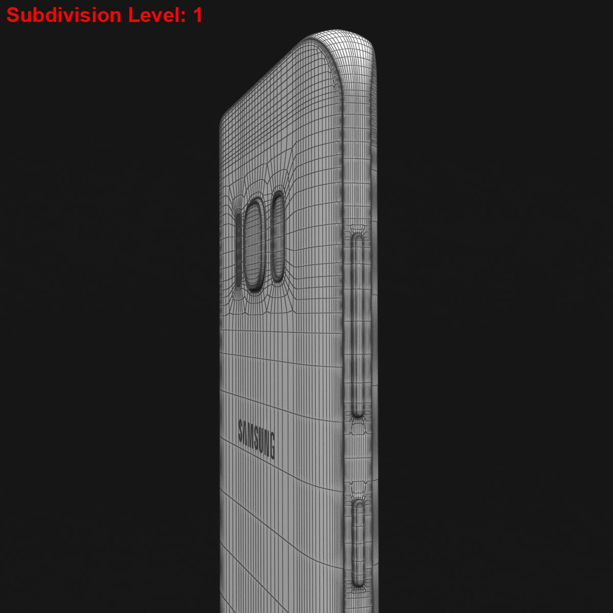 Samsung Galaxy S8 S8Plus and Note 8 Collection Low-poly 3D model_82