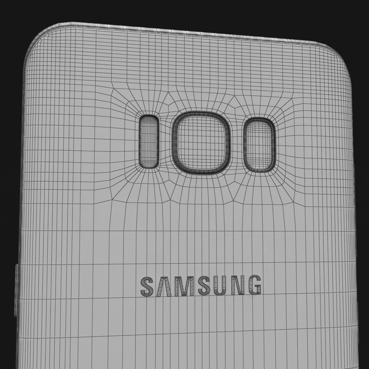 Samsung Galaxy S8 S8Plus and Note 8 Collection Low-poly 3D model_135