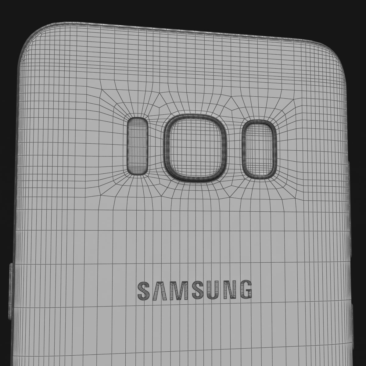 Samsung Galaxy S8 S8Plus and Note 8 Collection Low-poly 3D model_84