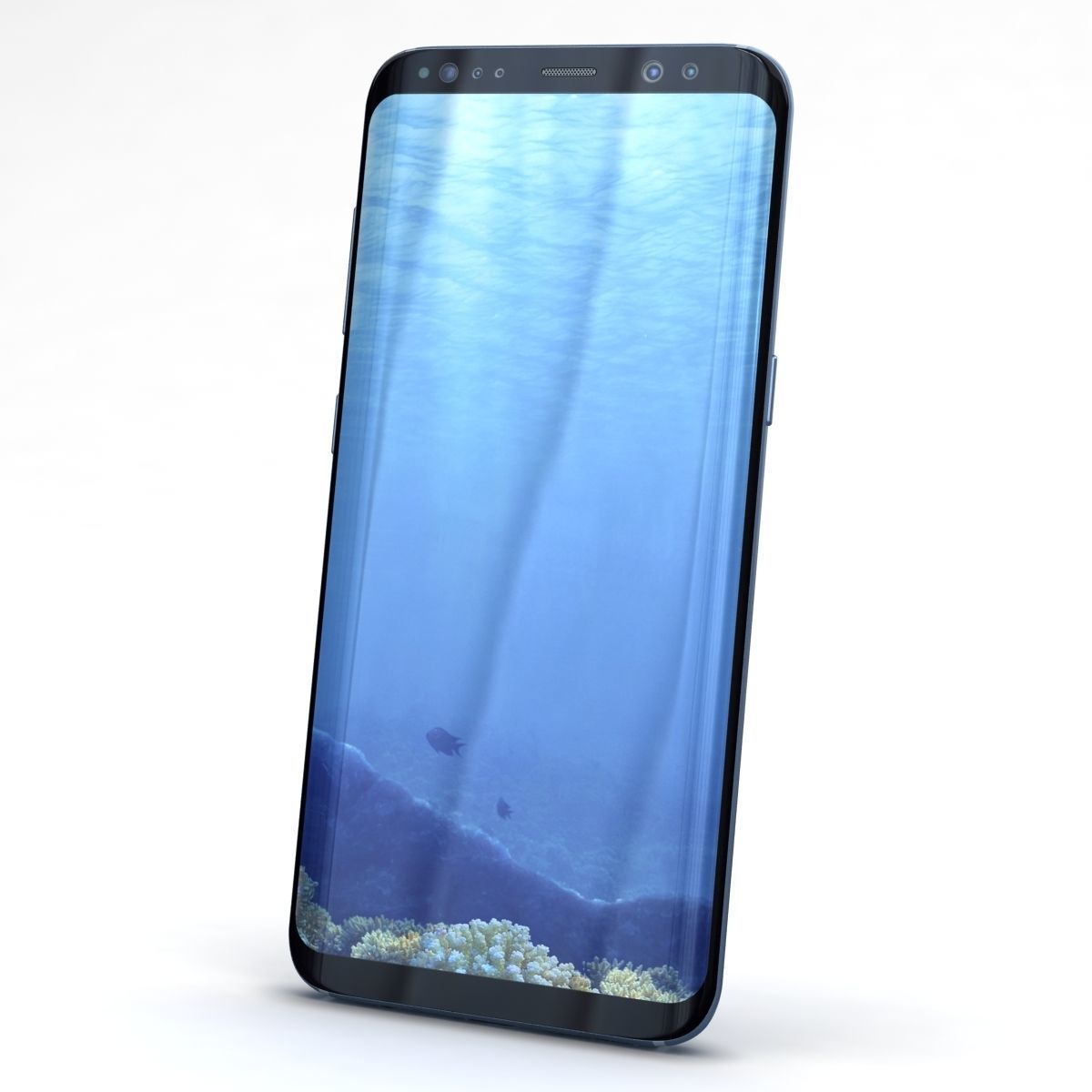Samsung Galaxy S8 S8Plus and Note 8 Collection Low-poly 3D model_61