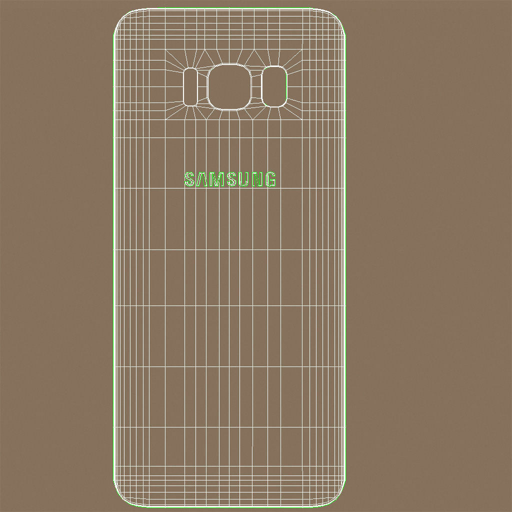 Samsung Galaxy S8 S8Plus and Note 8 Collection Low-poly 3D model_66