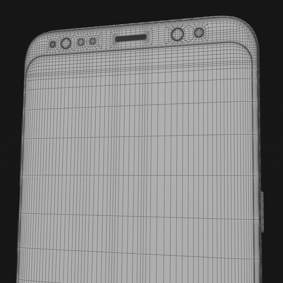 Samsung Galaxy S8 S8Plus and Note 8 Collection Low-poly 3D model_88