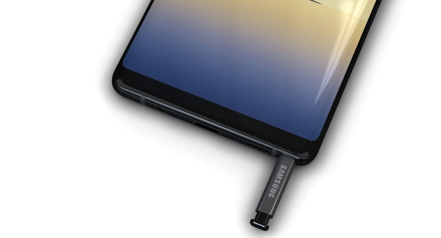 Samsung Galaxy S8 S8Plus and Note 8 Collection Low-poly 3D model_6