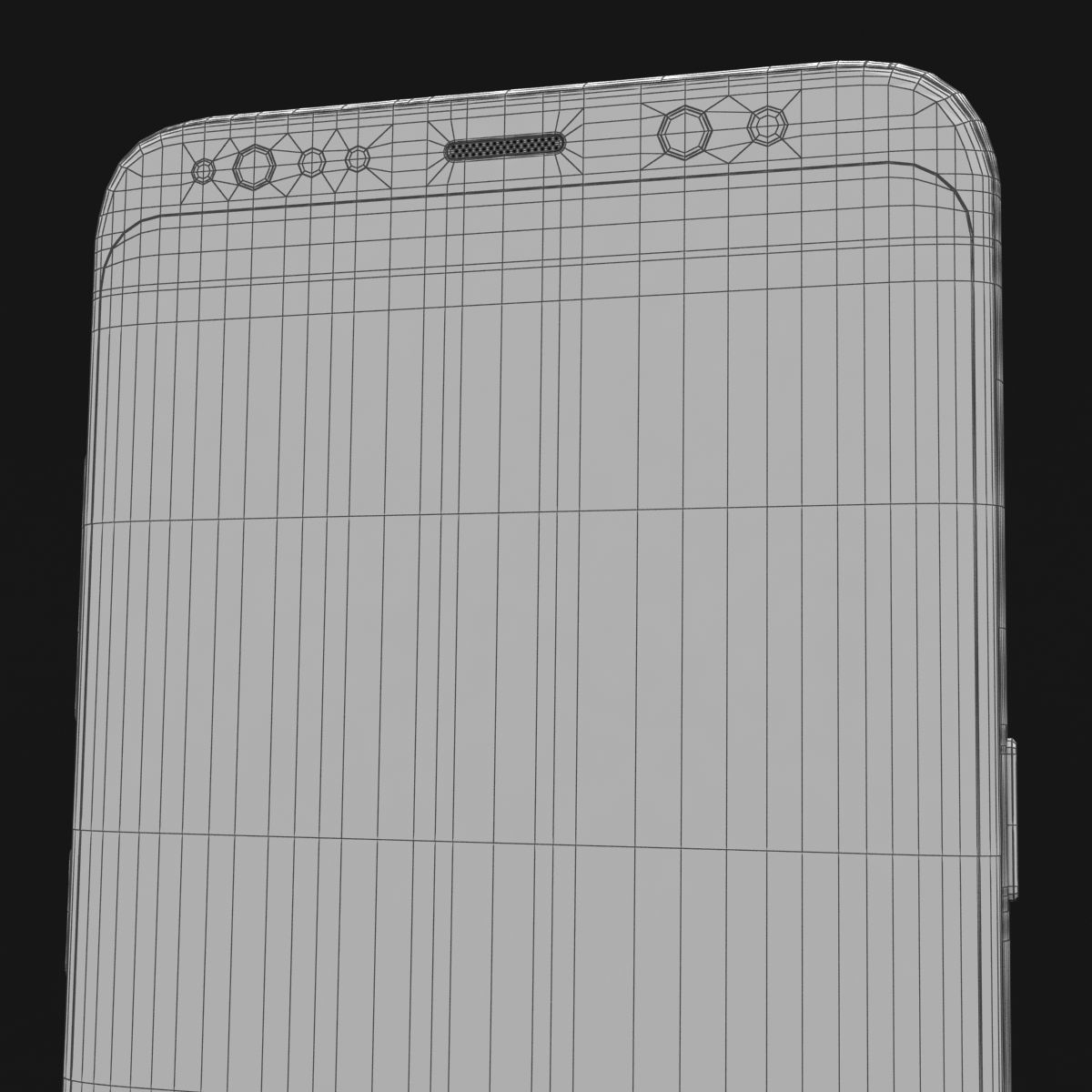 Samsung Galaxy S8 S8Plus and Note 8 Collection Low-poly 3D model_89