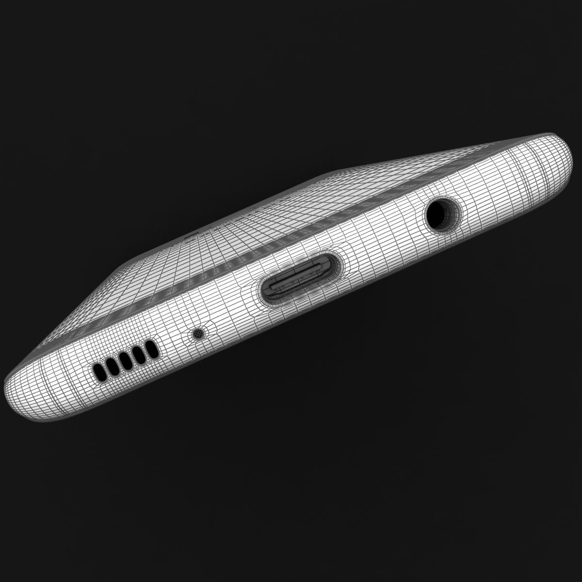 Samsung Galaxy S8 S8Plus and Note 8 Collection Low-poly 3D model_138