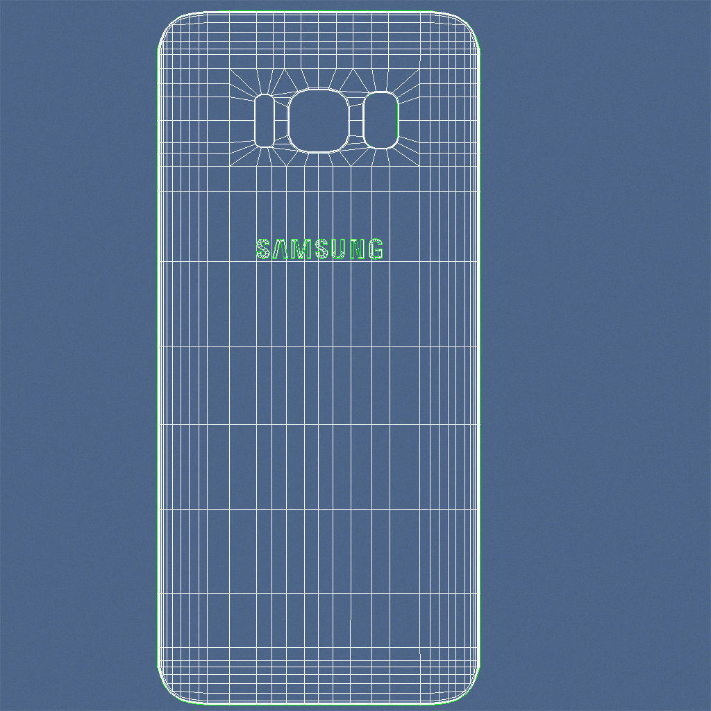 Samsung Galaxy S8 S8Plus and Note 8 Collection Low-poly 3D model_59