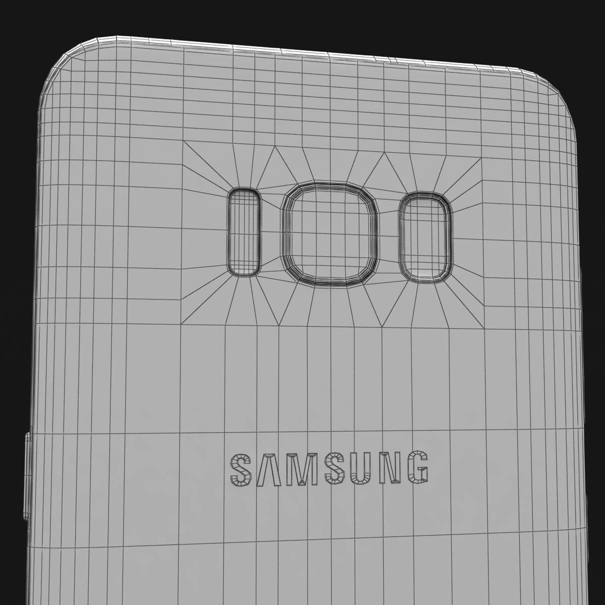 Samsung Galaxy S8 S8Plus and Note 8 Collection Low-poly 3D model_137