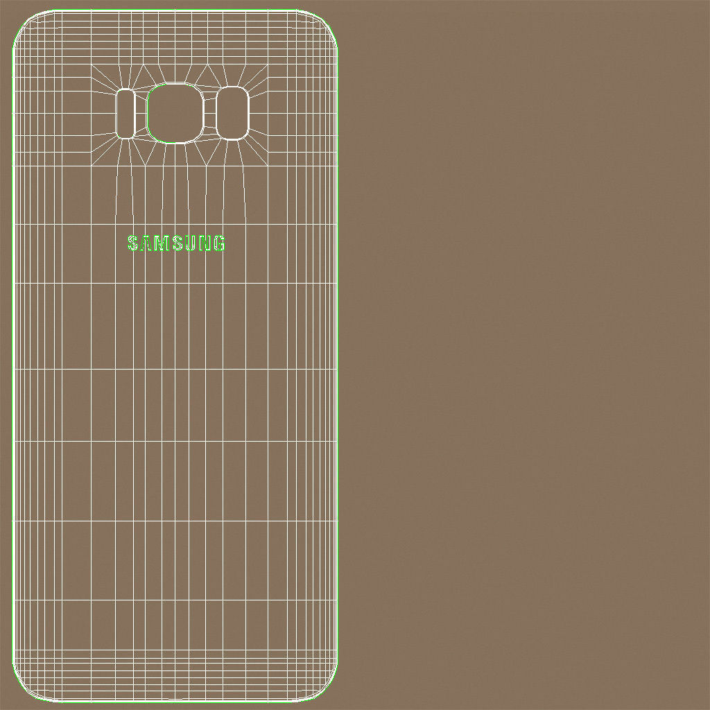 Samsung Galaxy S8 S8Plus and Note 8 Collection Low-poly 3D model_119