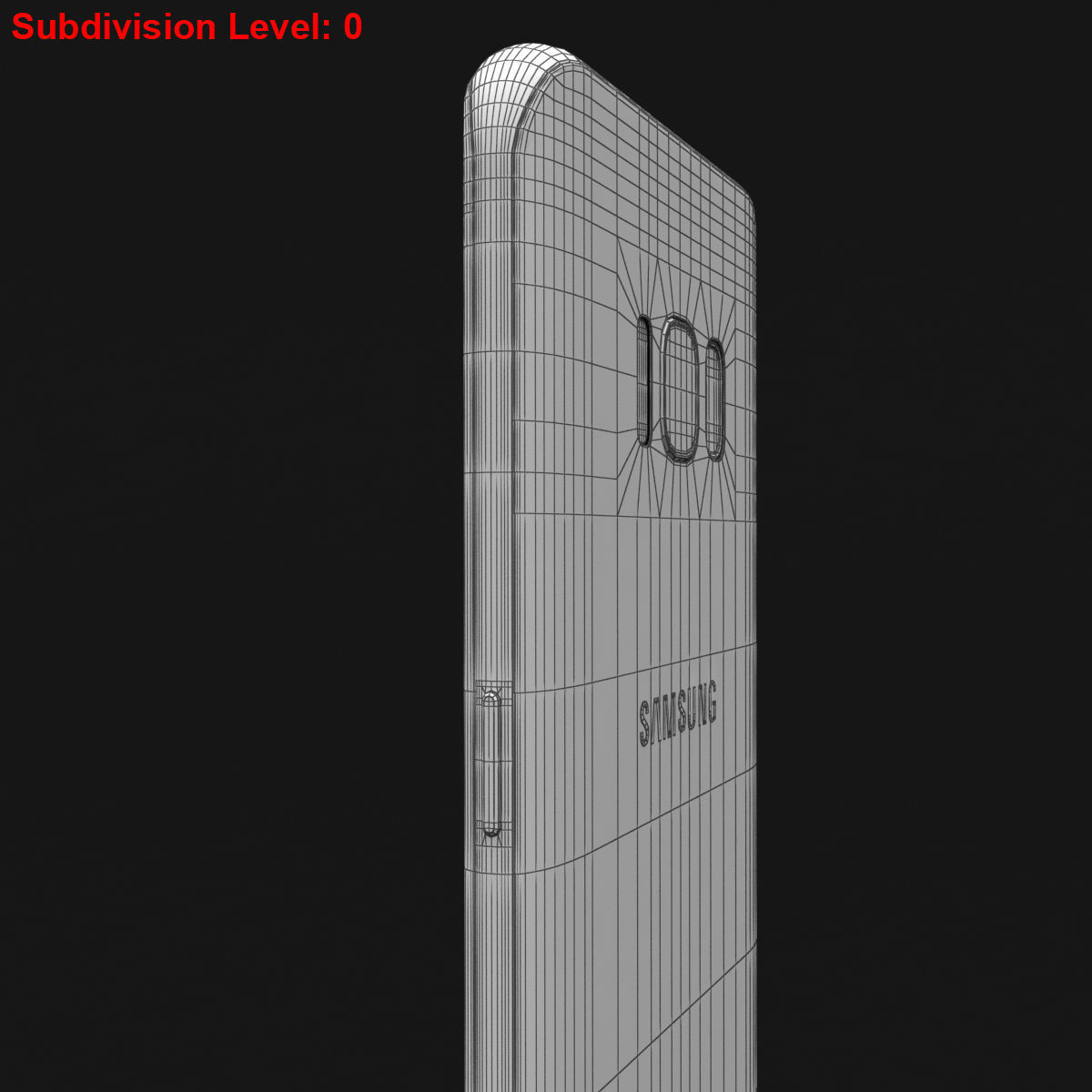 Samsung Galaxy S8 S8Plus and Note 8 Collection Low-poly 3D model_130