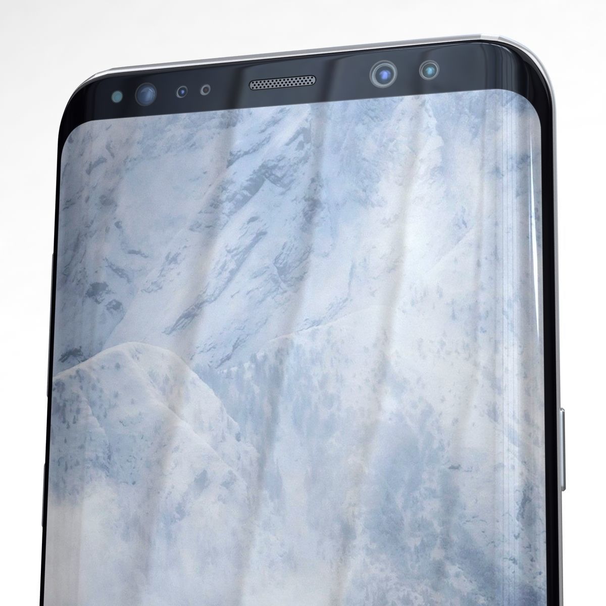 Samsung Galaxy S8 S8Plus and Note 8 Collection Low-poly 3D model_129