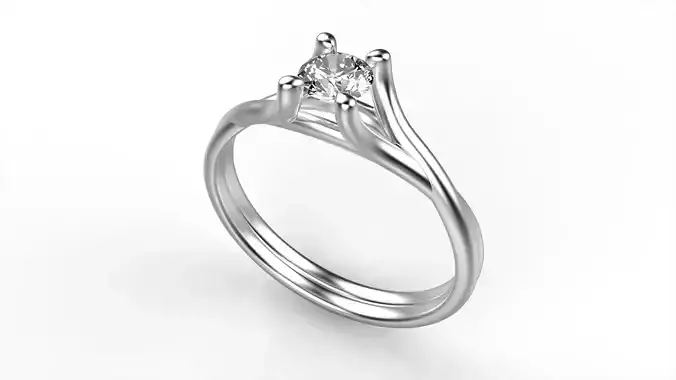 Twisted Shank Ring All Size