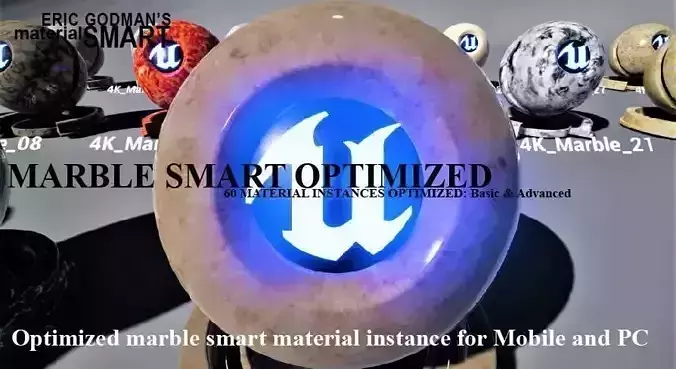 Optimized Marble Materials