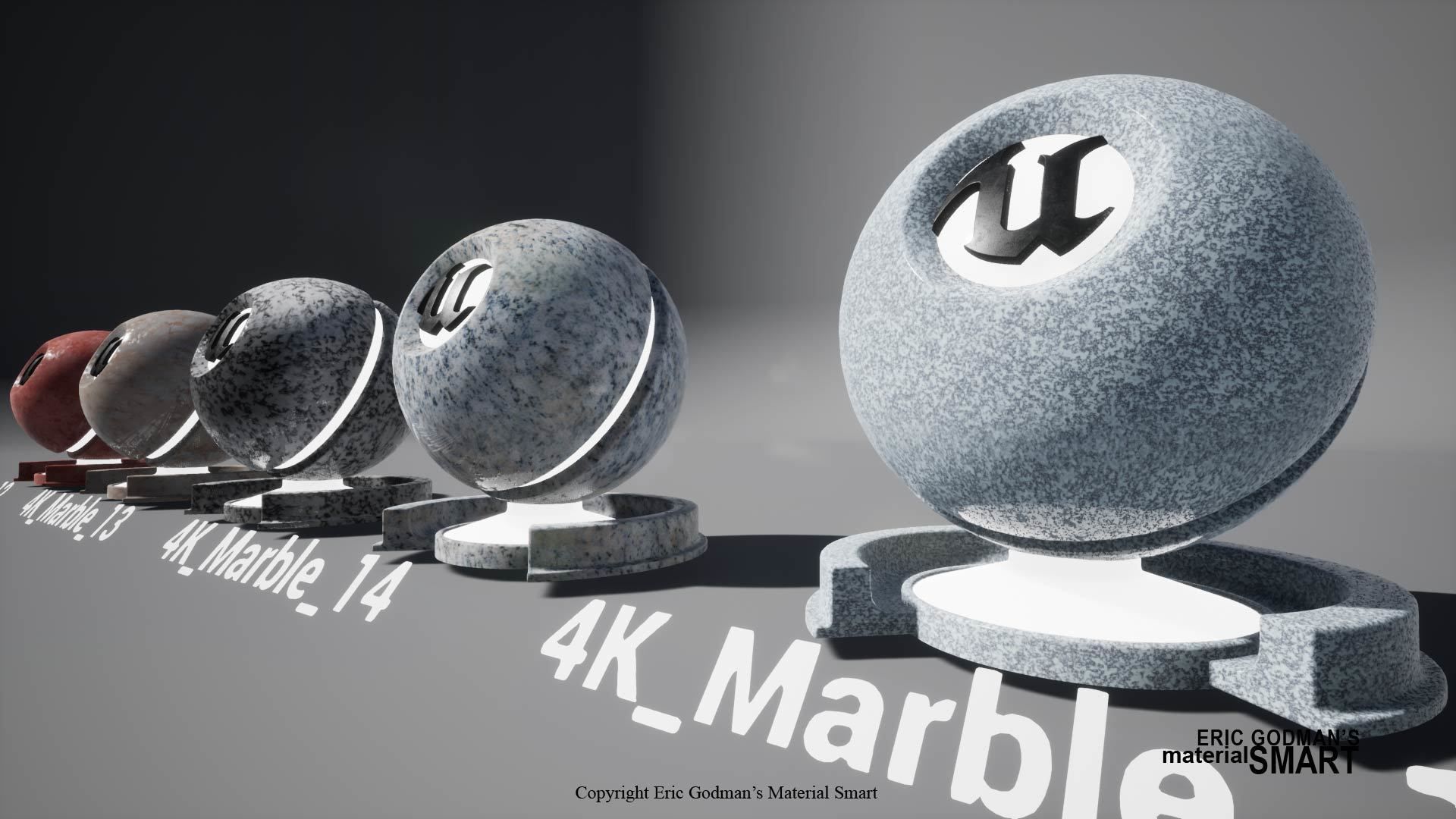 Marble World Aligned Materials 3D model_13