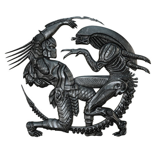 A V P aliens vs predator metal wall art 3D print model