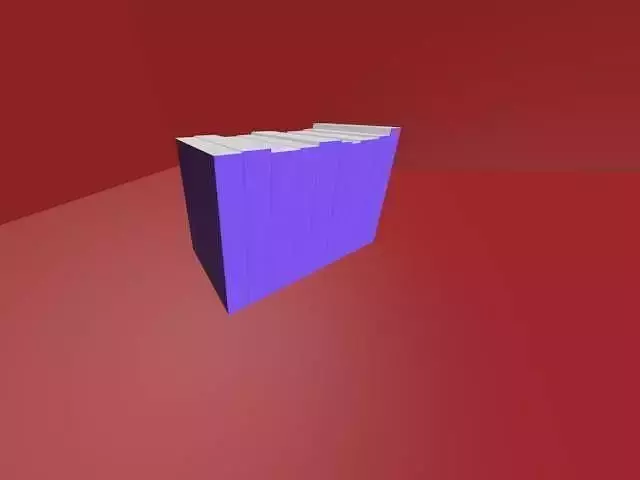 Books book Free 3D model