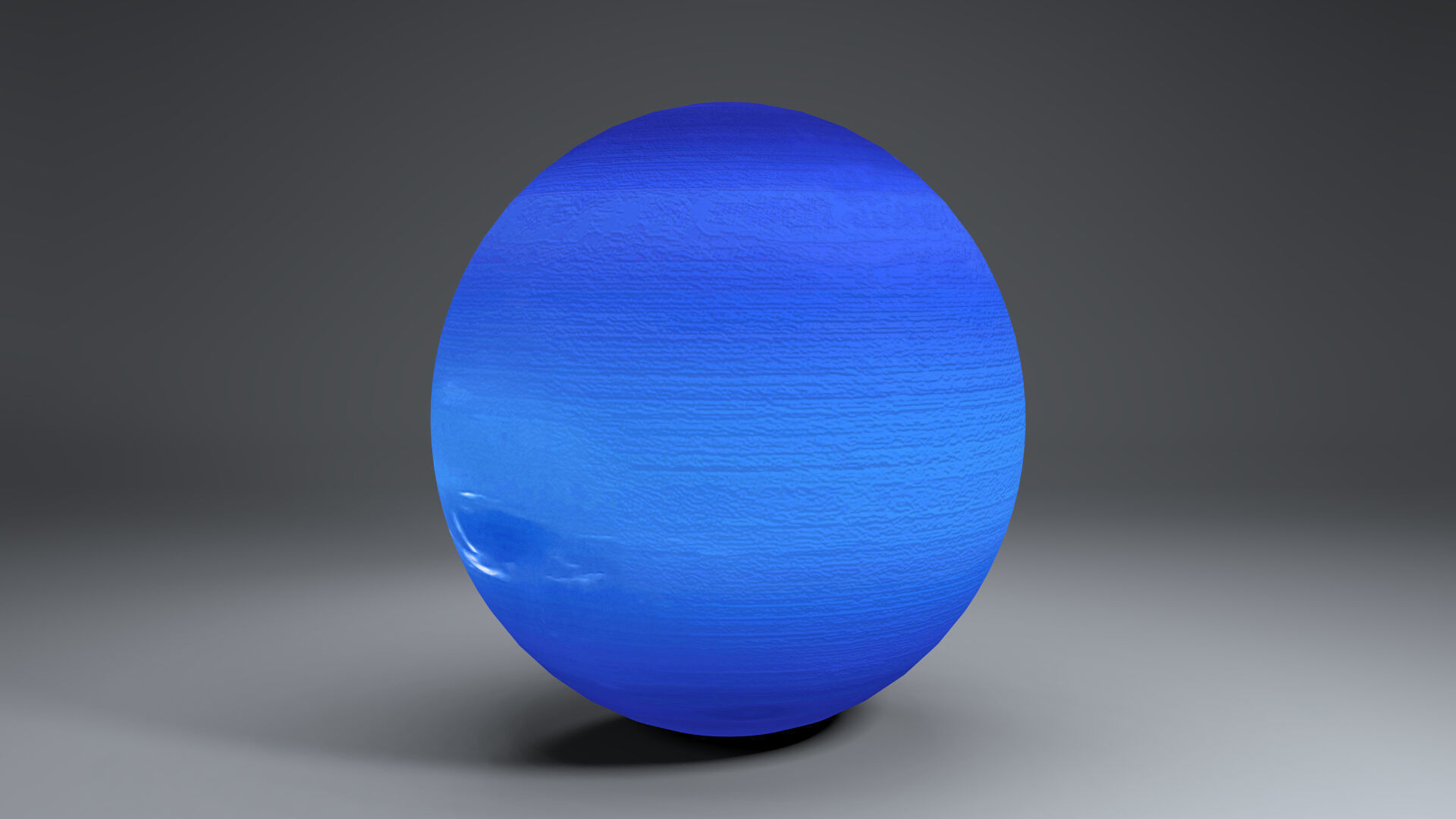 Neptune 2k Globe 3D model_3