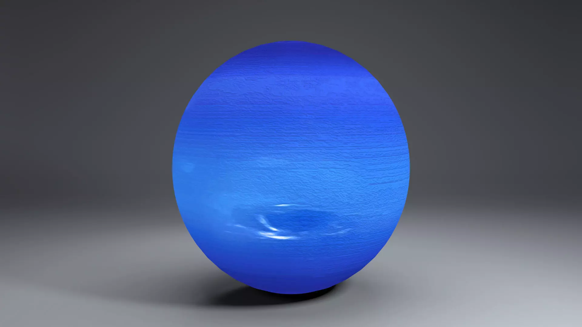 Neptune 2k Globe 3D model_0