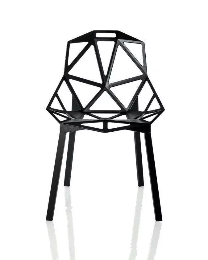 Chair with geometric design Free 3D model_0