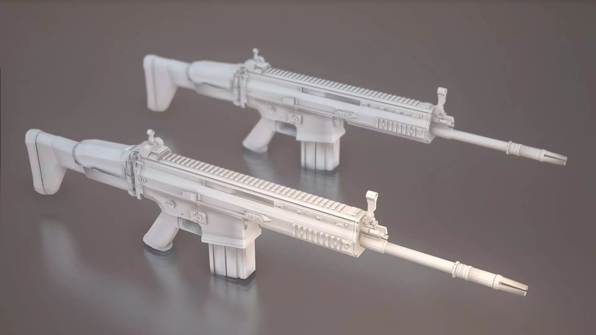 FN Rifle Free low-poly 3D model