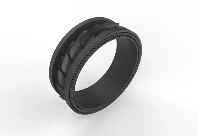 R-2  Ring 3D print model