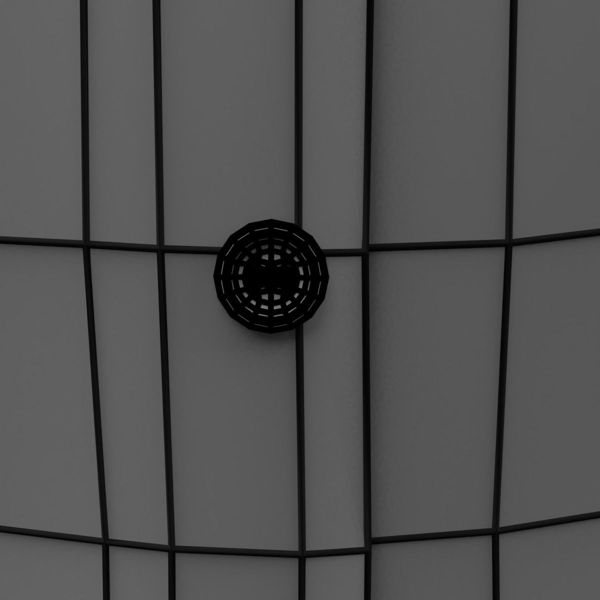 Blouse shirt with sleeves 3D model_9