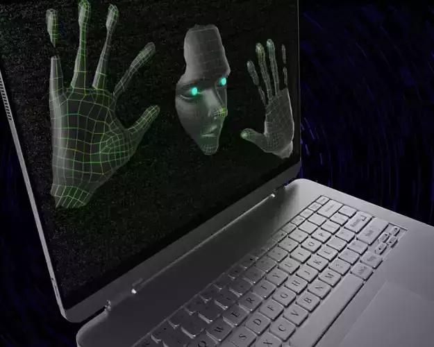 Living in a digital world 3D model