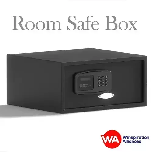 Room Safe Box WA1029B Low-poly 3D model