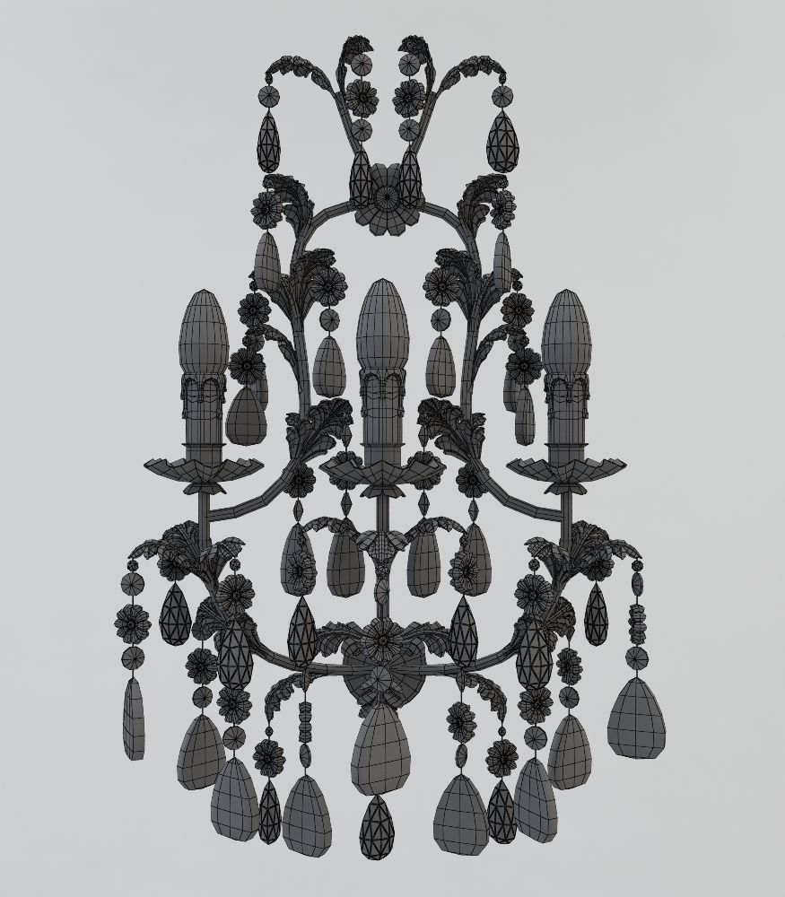 Mechini Bra 3D model_8