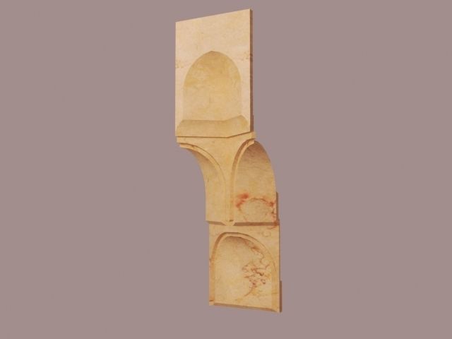 ISLAMIC MOUQRNSES Low-poly 3D model_1