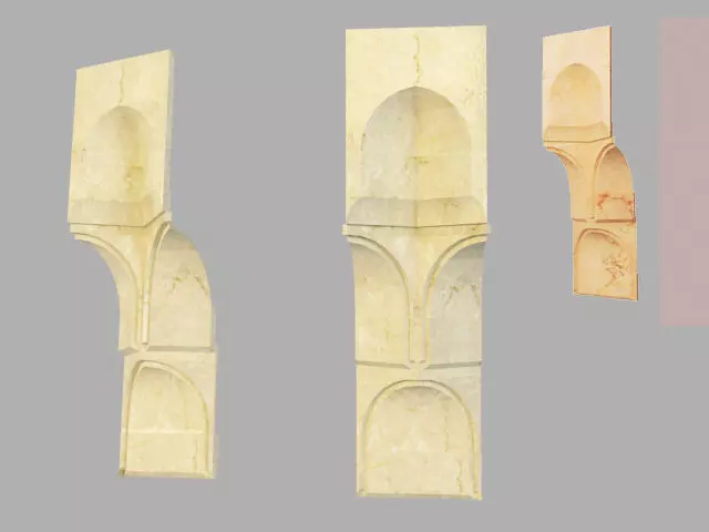 ISLAMIC MOUQRNSES Low-poly 3D model_0